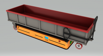 AGV智能轉運硅棒料車